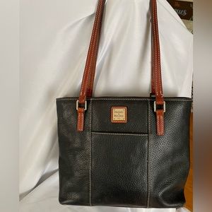 DOONEY & BOURKE Small Lexington Pebbled Leather Tote Shoulder Bag